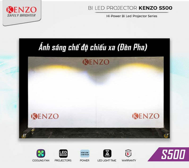 Đèn tăng sáng Kenzo S500 3