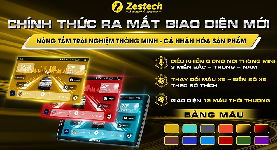 Màn hình Android Zestecch 2