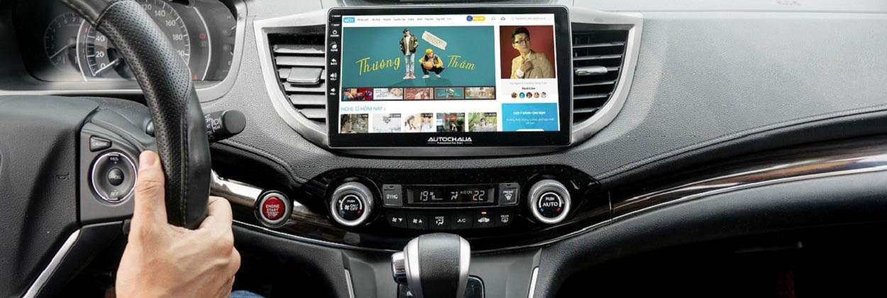 lắp màn hình android ô tô tại Hải Phòng - Auto Châu Á