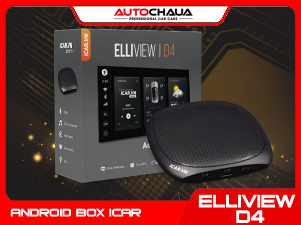 android box icar Elliview D4