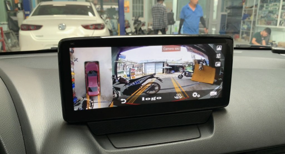 camera 360 độ cho xe Mazda 2 1