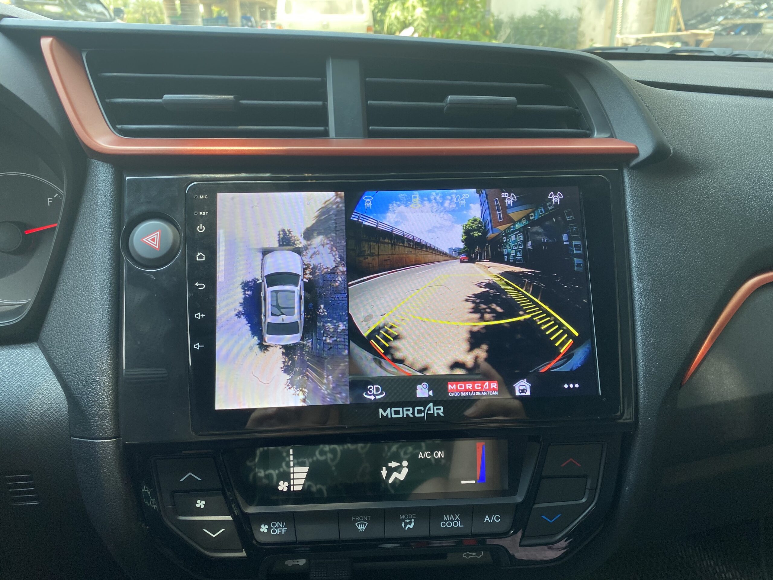 camera 360 cho xe honda brio 2