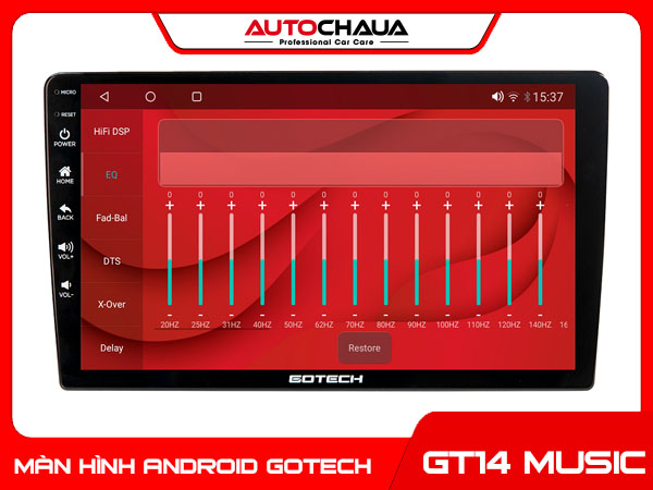 màn hình android gotech GT14 music