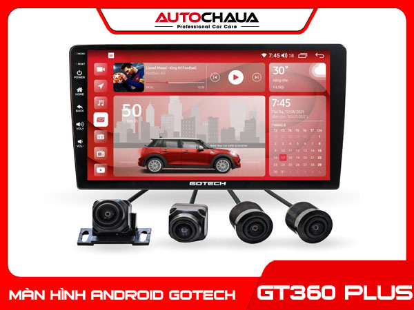 màn hình android gotech GT360 Plus