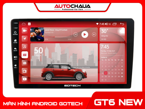 màn hình android gotech GT6 New