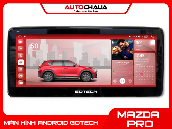 màn hình android gotech Mazda Pro