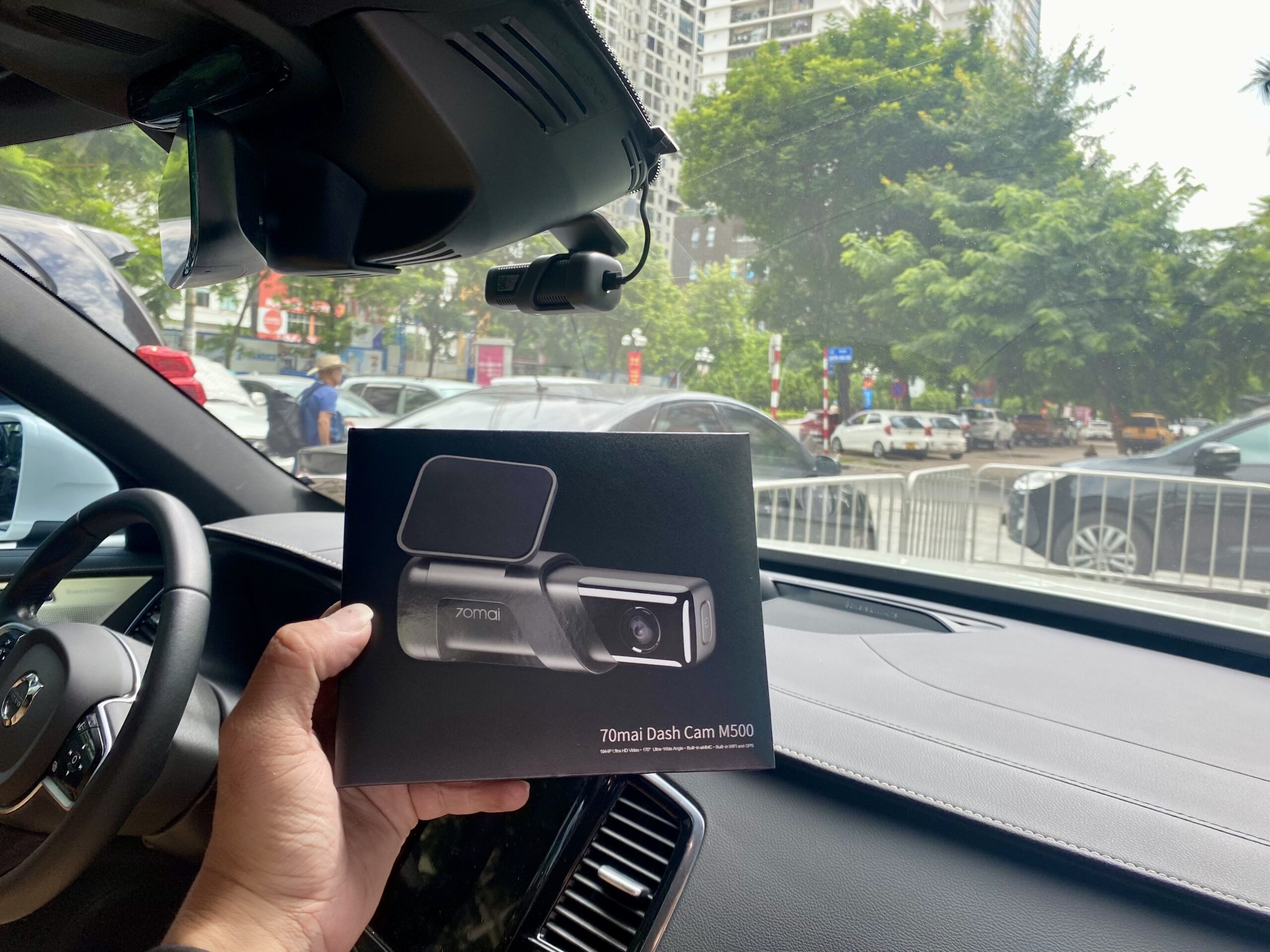 Lắp 70mai M500 cho Volvo xc90