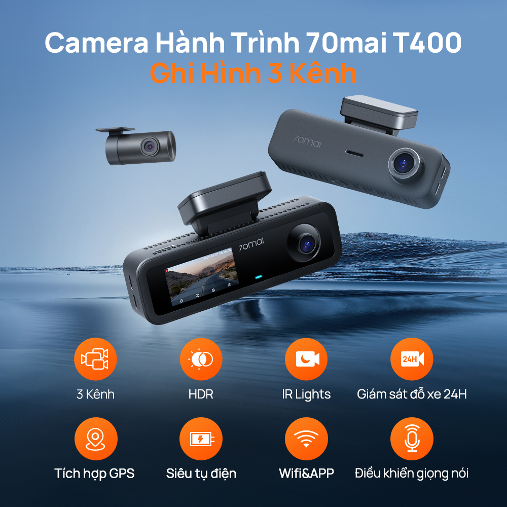 Camera hành trình 70mai T400